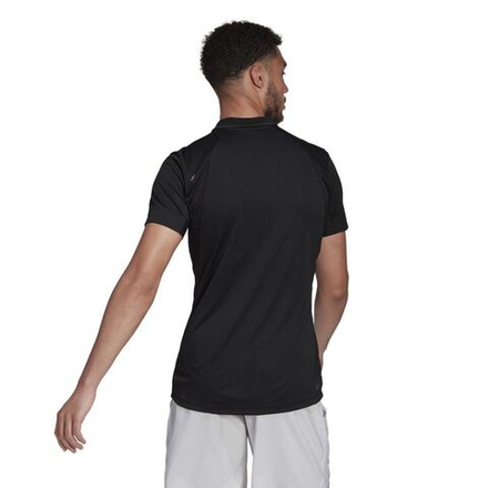 Теннисное поло Adidas Tennis Freelift Polo M - black/pink/white