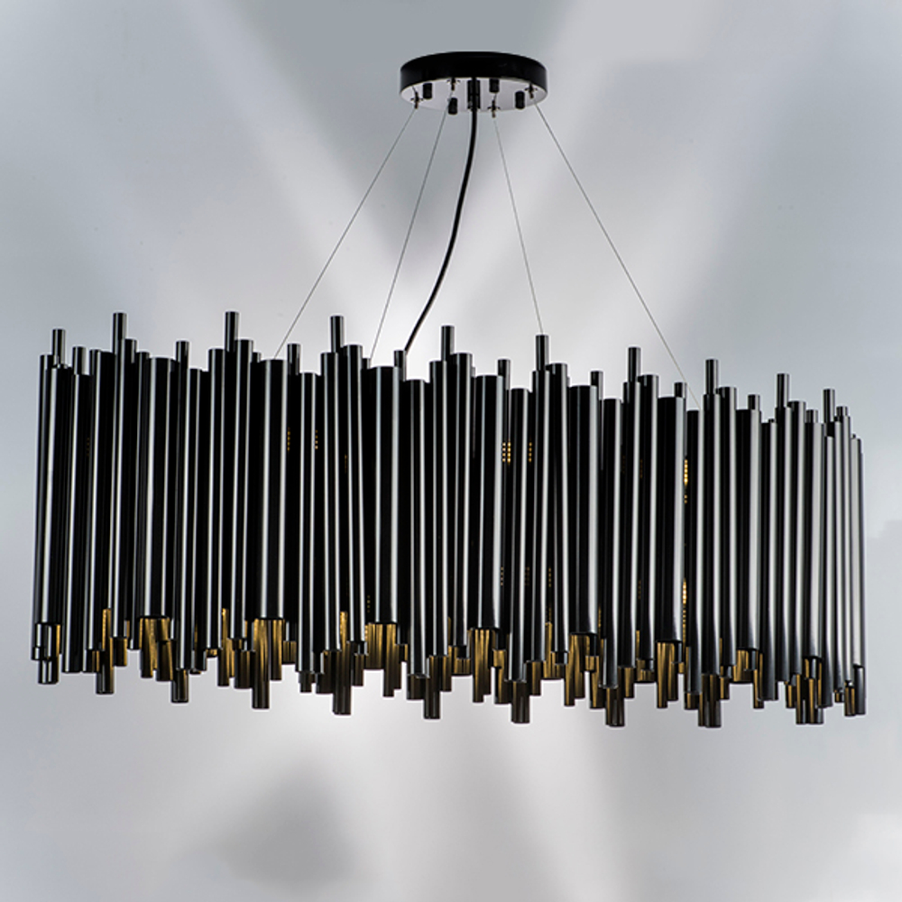 816207 Люстра SAVONA 20х40W G9 ЧЕРНЫЙ