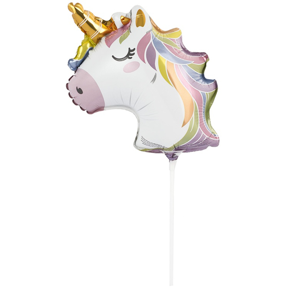Шар Фольгированный Голова единорога (Ассорти)