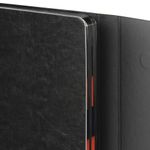 Ежедневник датированный 2022 А5 148х218 мм GALANT "Magnetic", под кожу, клапан, черный, 112933