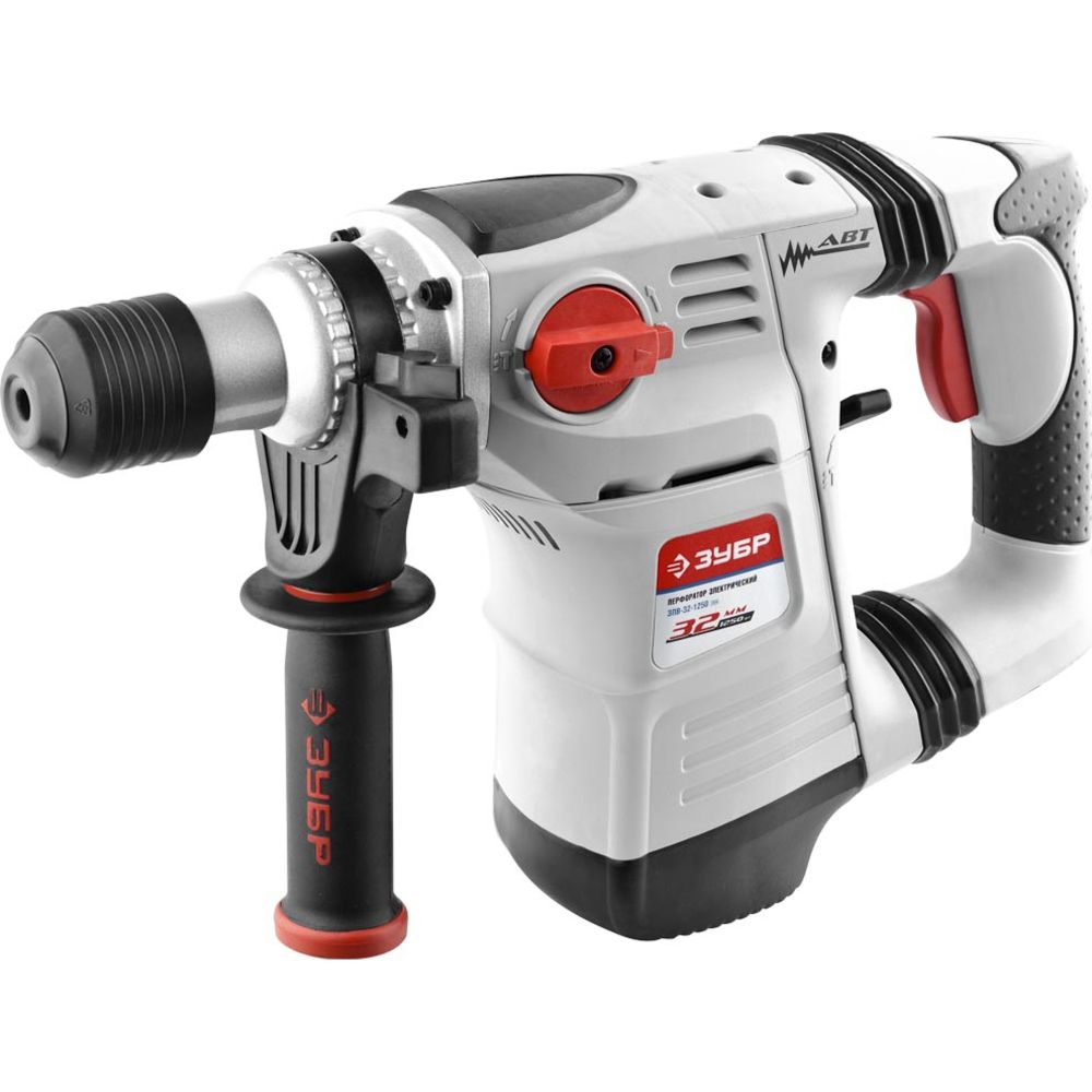 Перфоратор ЗУБР ЗПВ-32-1250 ЭВК 1250 Вт, SDS-Plus, кейс