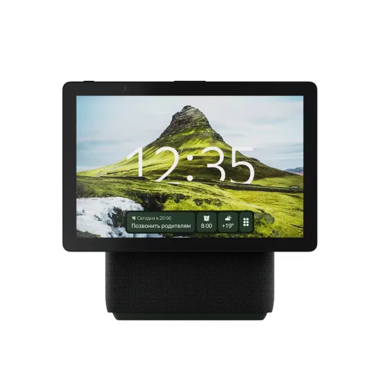 Яндекс Станция Дуо Макс с Алисой, зеленый, с Zigbee, 60 Вт, Новая умная колонка