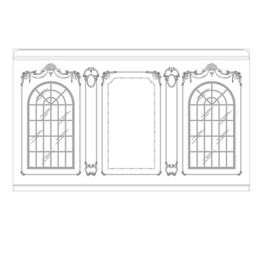 Стена 1 RODECOR  Юсупова Ф3 77213BR