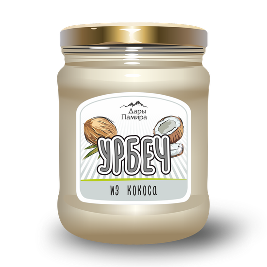 Урбеч из кокоса, ДарыПамира, 230г.