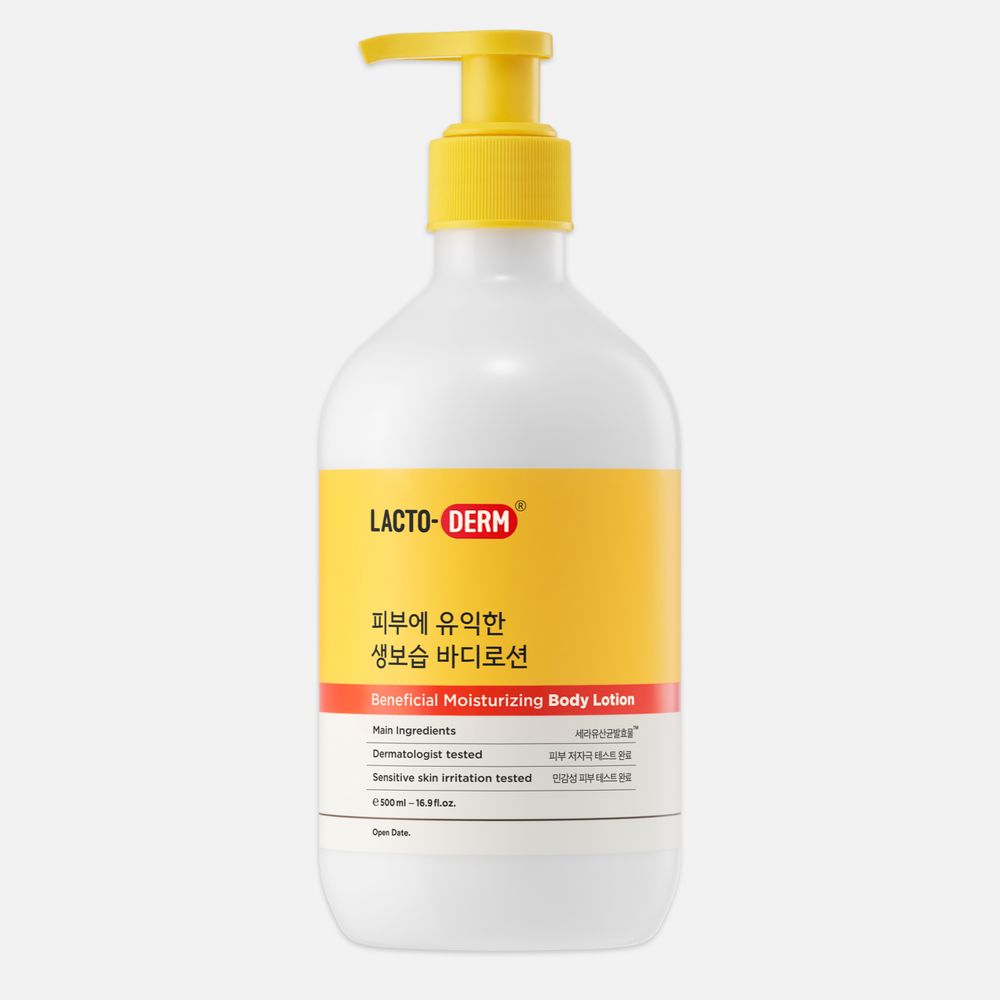 CKD Lactoderm beneficial moisturizing body lotion Лосьон для тела увлажняющий, 500мл