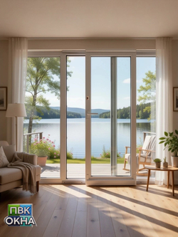 Раздвижные двери PSK-портал KBE Expert 70мм 5 камер