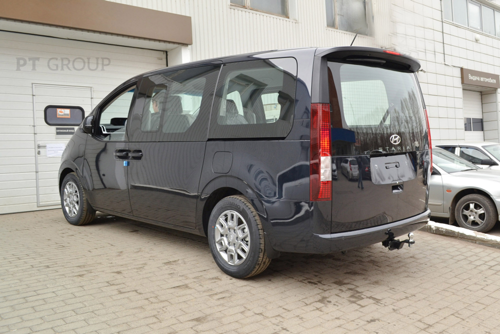 Фаркоп с унив. электрикой Smart, съёмный квадрат, HYUNDAI Staria 2021- (паспорт и сертификат) ПТ ГРУПП.HST-21-991122.00