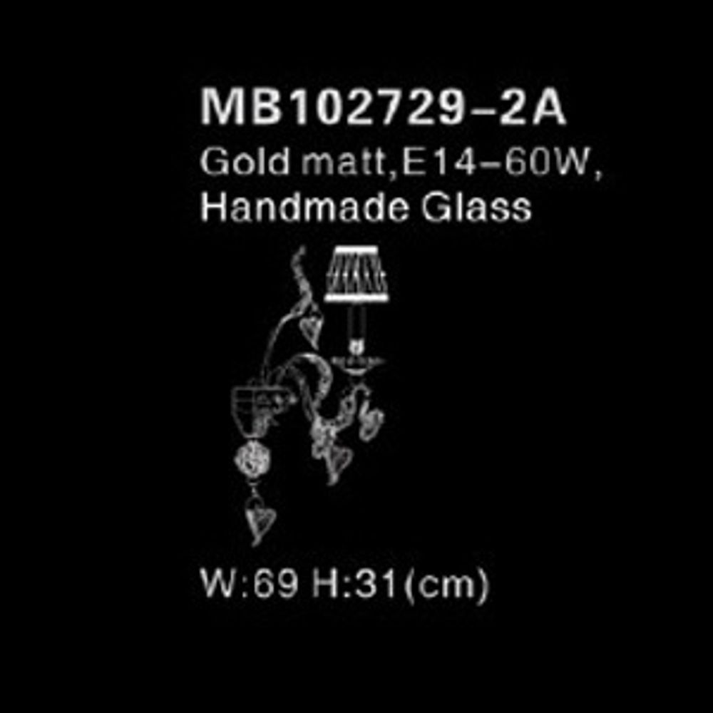 Бра MB102729-2A