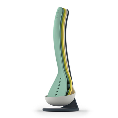 Набор кухонных инструментов на подставке nest™ plus, опал, 5 пред.