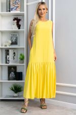 Платье Городской романс (желтое) П13898-21М LT Collection