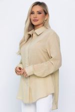 Рубашка Воздушное настроение (бежевая) Б13828-7М LT Collection