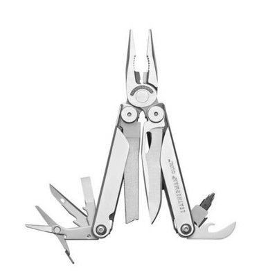 Мультитул Leatherman Curl -832932 100мм 16функц. серебристый карт.коробка