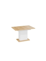 Стол кухонный Белый 120(163)х80х75 см