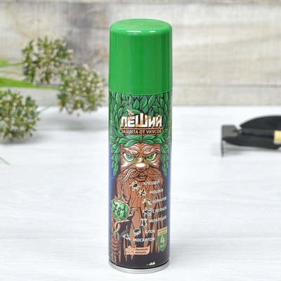Аэрозоль 150мл Рефтамид "Леший" 7 в 1 от кровососущих и клещей