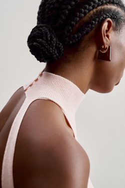 Платье ESSENTIAL с открытой спиной, розовый