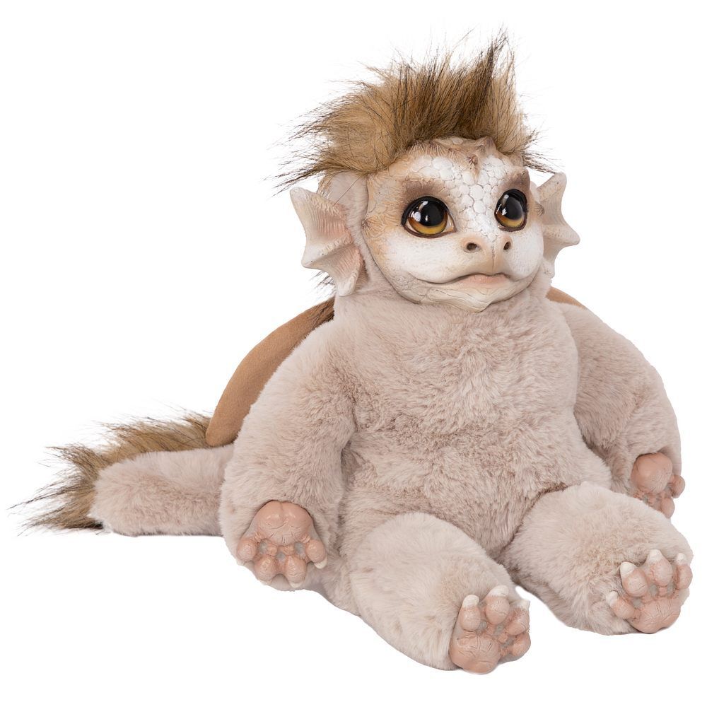 Игрушка мягкая Дракон Бэби Мистик Светло-коричневый