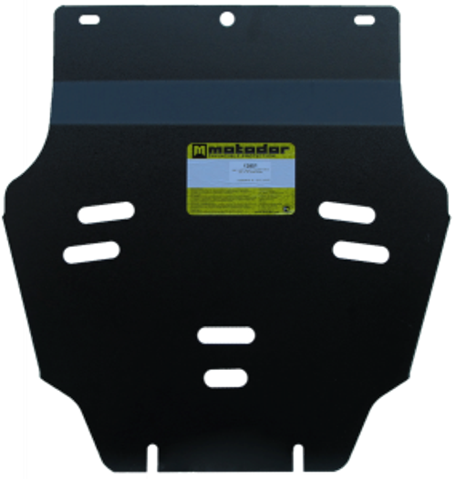 Усиленная защита Motodor картера двигателя, кпп, радиатора, разд. коробки. 3 мм, сталь. для Lincoln Aviator 2002-2005 арт.13801