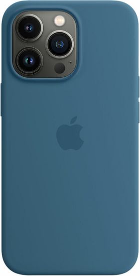Чехол Apple Silicone Case with MagSafe for iPhone 13 Pro, «полярная лазурь»