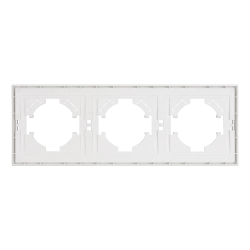 Рамка пластиковая FRM-TENDO-SFPL-3-WH (Arlight, -) 054653