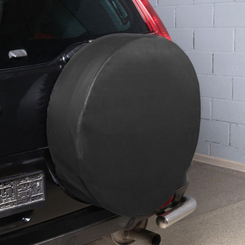 Чехол запасного колеса Skyway черный R15 D=67см экокожа