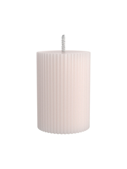 Декоративная свеча 7х10см SCANDYLAB Empire White SL-ES01
