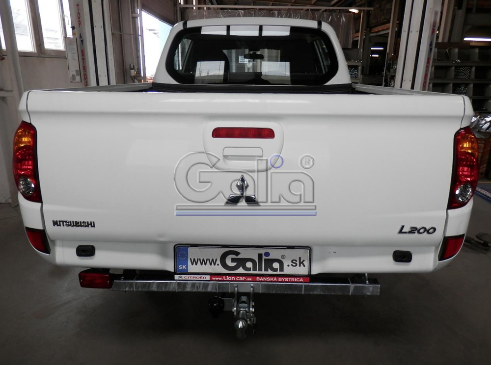 Фаркоп оцинкованный Galia M120C для Mitsubishi L200 1996-2006, 2006-2015, 2015-, Fiat Fullback 2016-(паспорт и сертификат в комплекте)(без электрики)