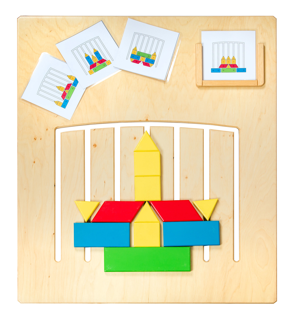 Комплект игровых панелей с мобильной стойкой и основаниями