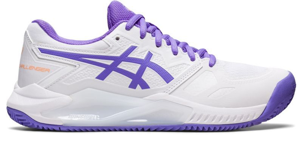 Женские теннисные кроссовки Asics Gel-Challenger 13 Clay - white/amethyst