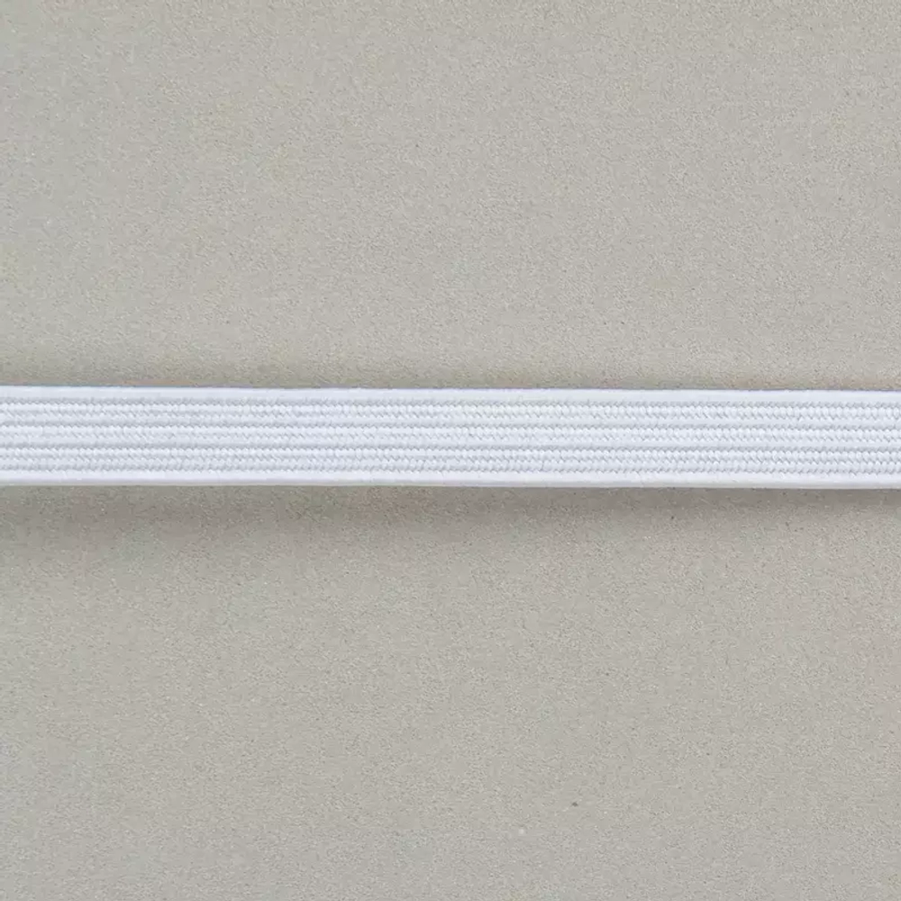 Резинка вязаная 5 мм белая