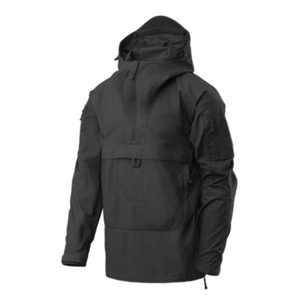 Helikon-Tex Tracer Anorak Jacket - Polycotton Stretch Ripstop - Black