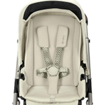 Коляска Cybex Talos S Lux TPE complete Cloud G Fog Grey 3 в 1 Seashell Beige с дождевиками
