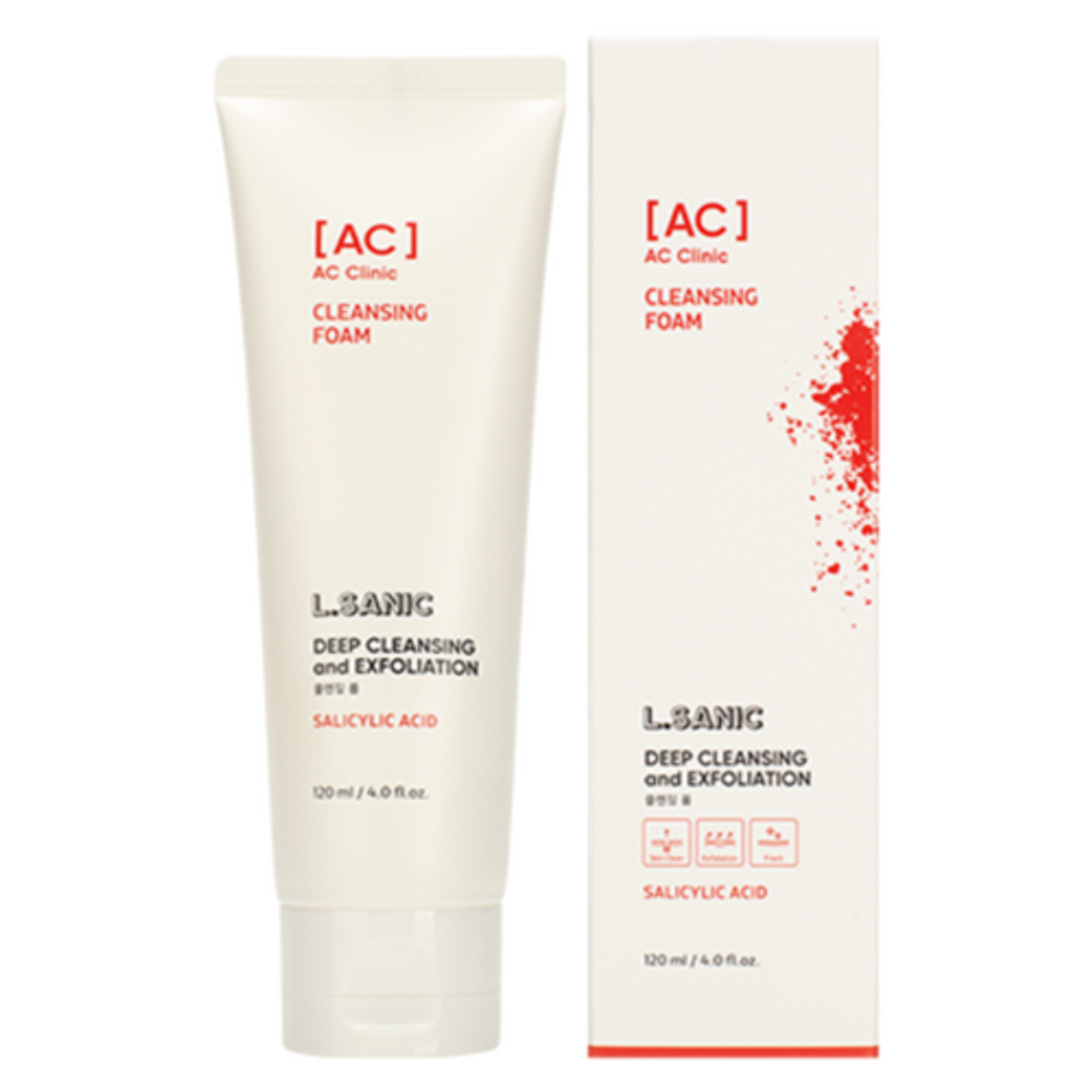 Пенка для умывания для проблемной кожи L.SANIC AC Clinic Cleansing Foam 120 мл