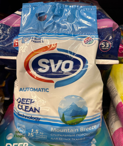 Порошок Универсальный в ассортименте SVO 1.5кг Турция