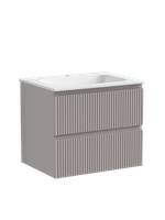 Тумба с раковиной Sancos Snob R 60 см SNR60SM doha soft