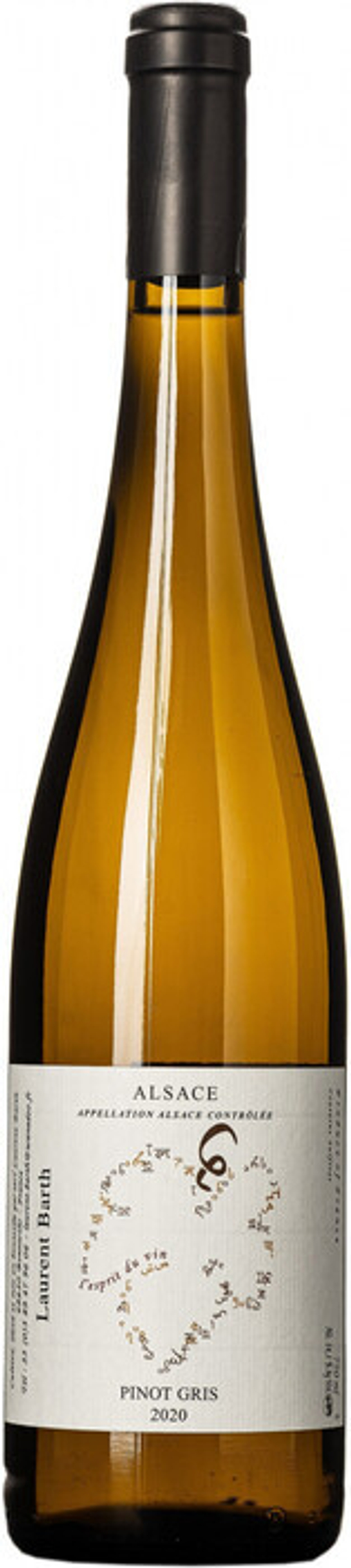 Вино Laurent Barth Pinot Gris Alsace AOC, 0,75 л.