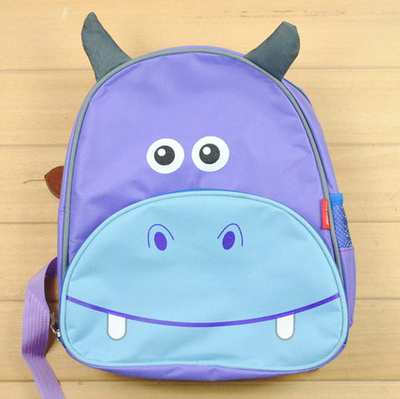 Рюкзак детский в виде животного с накладным карманом