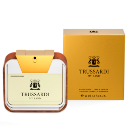 Trussardi My Land — туалетная вода для мужчин.  Изысканный, свежий, запоминающийся аромат.