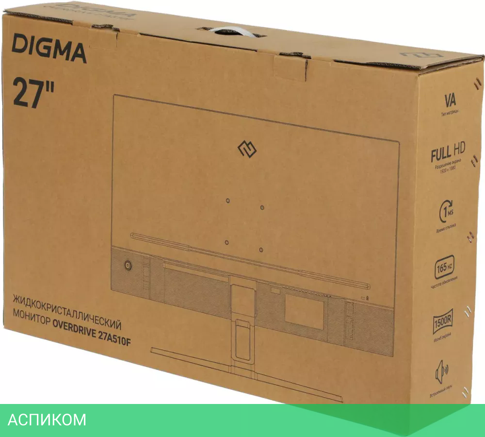 Игровой монитор Digma Overdrive 27A510Q