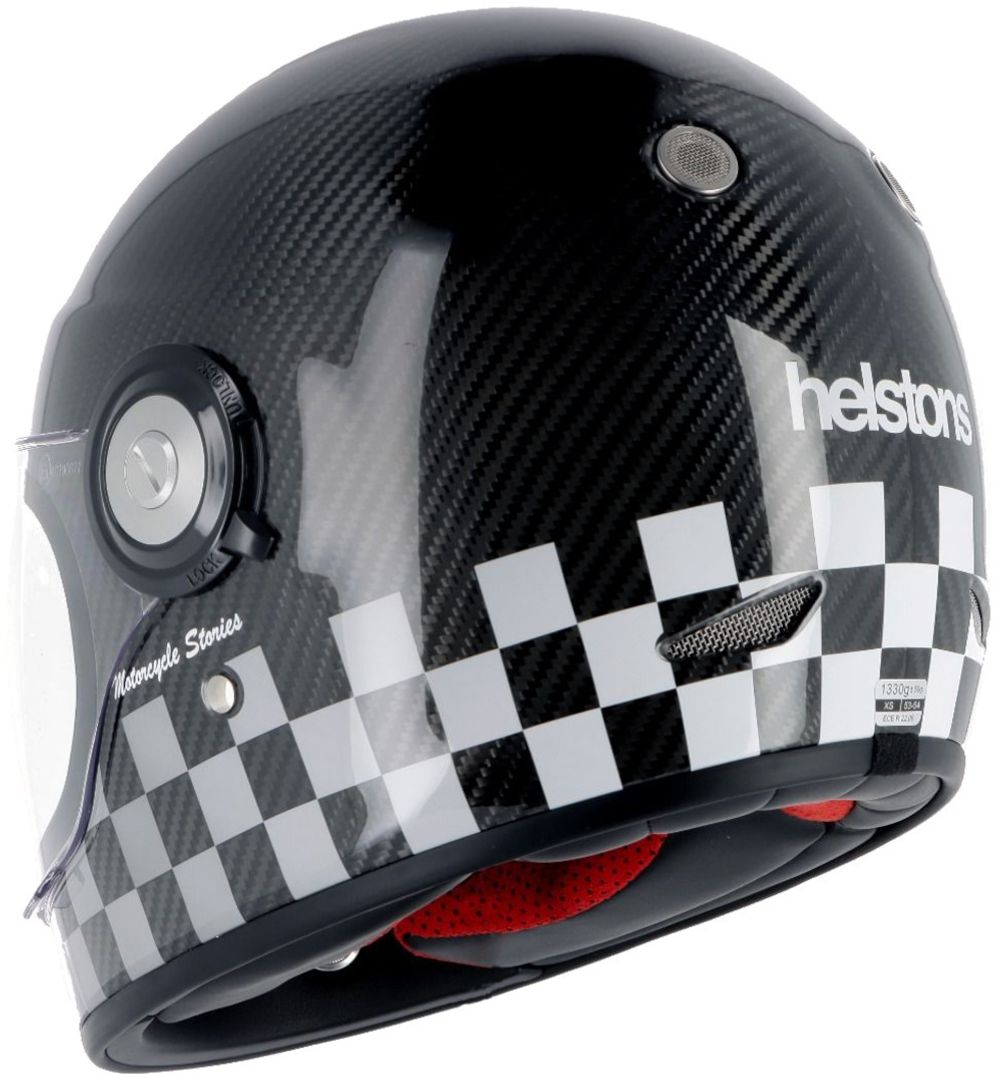 Casque Course Full Face Carbone / Черный