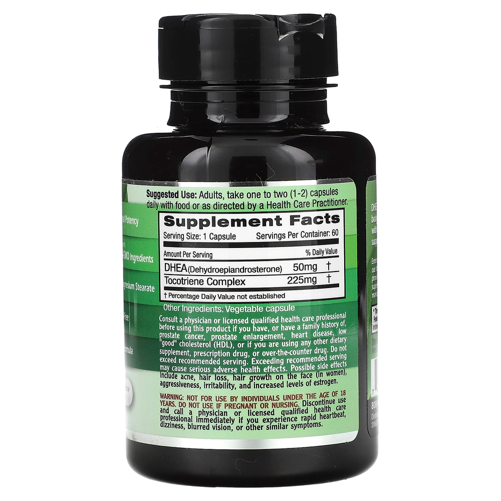Emerald Laboratories, ДГЭА, 60 растительных капсул