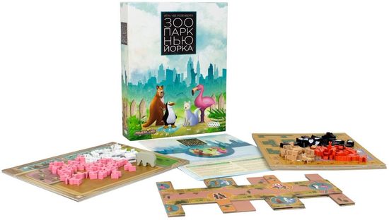 Настольная игра Зоопарк Нью-Йорка