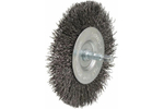 Щетка проволочная дисковая (d100 мм, толщ. проволоки 0.3 мм, гофрированная, металл, 1/4") Makita D-76504