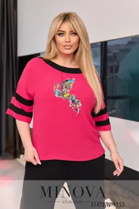 Костюм 1552-малиновый Minova