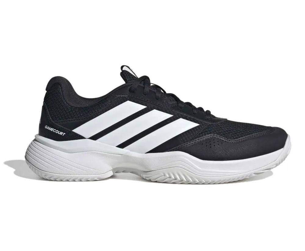 Buty tenisowe Adidas GameCourt 3 M Clay - core black/footwear white/footwear white
