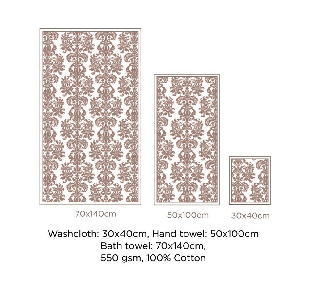 Элитное полотенце махровое Patara белое от Hamam Турция