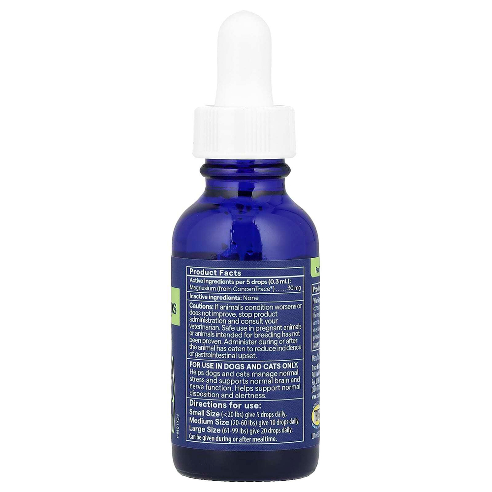Trace, Pet, успокаивающие капли, для собак и кошек, 30 мл (1 жидк. унц.)