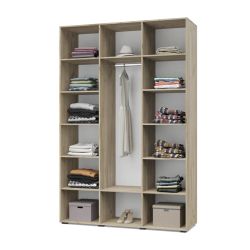 Шкаф трехстворчатый Стоун С35 (1 штанга) ЛДСП, МОДЕРИУМ, г. Ижевск