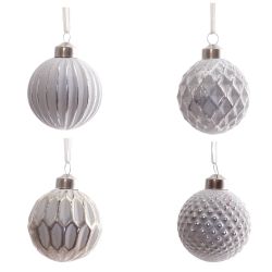 GAEM Украшение новогоднее "Шар", L6 W6 H8 см, 4в.