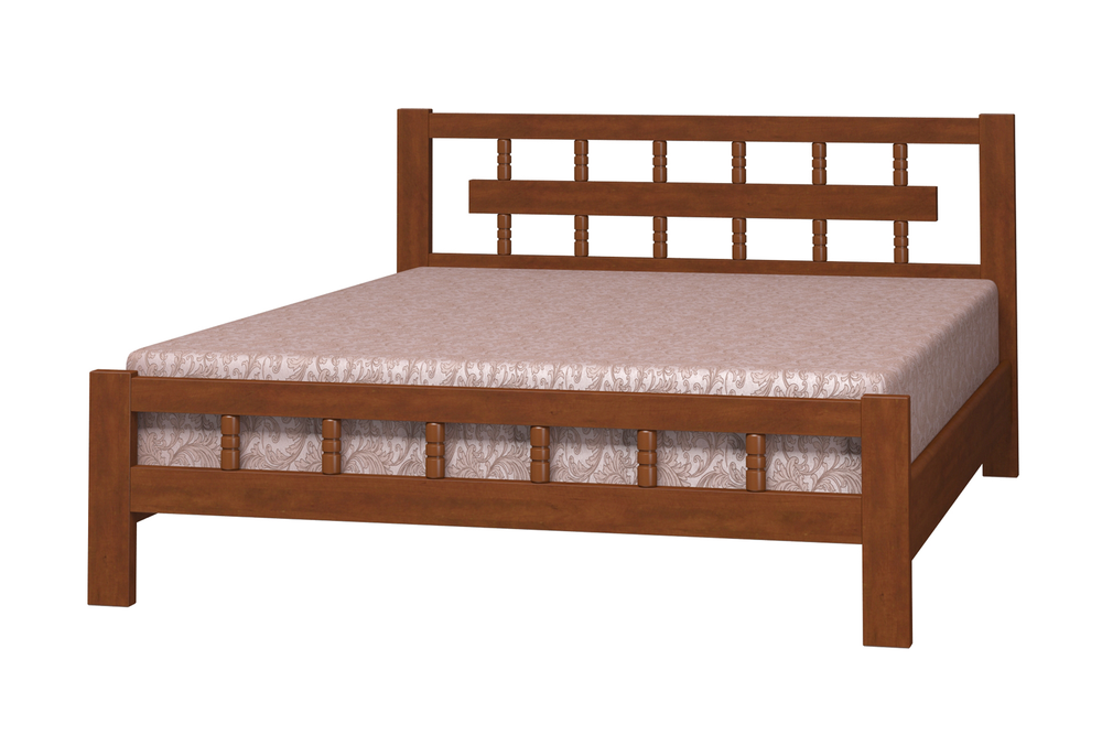 Кровать Натали 5 (массив сосны)