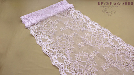 Эластичное кружево, 23 см, орхидея (Арт: EK-2299), м